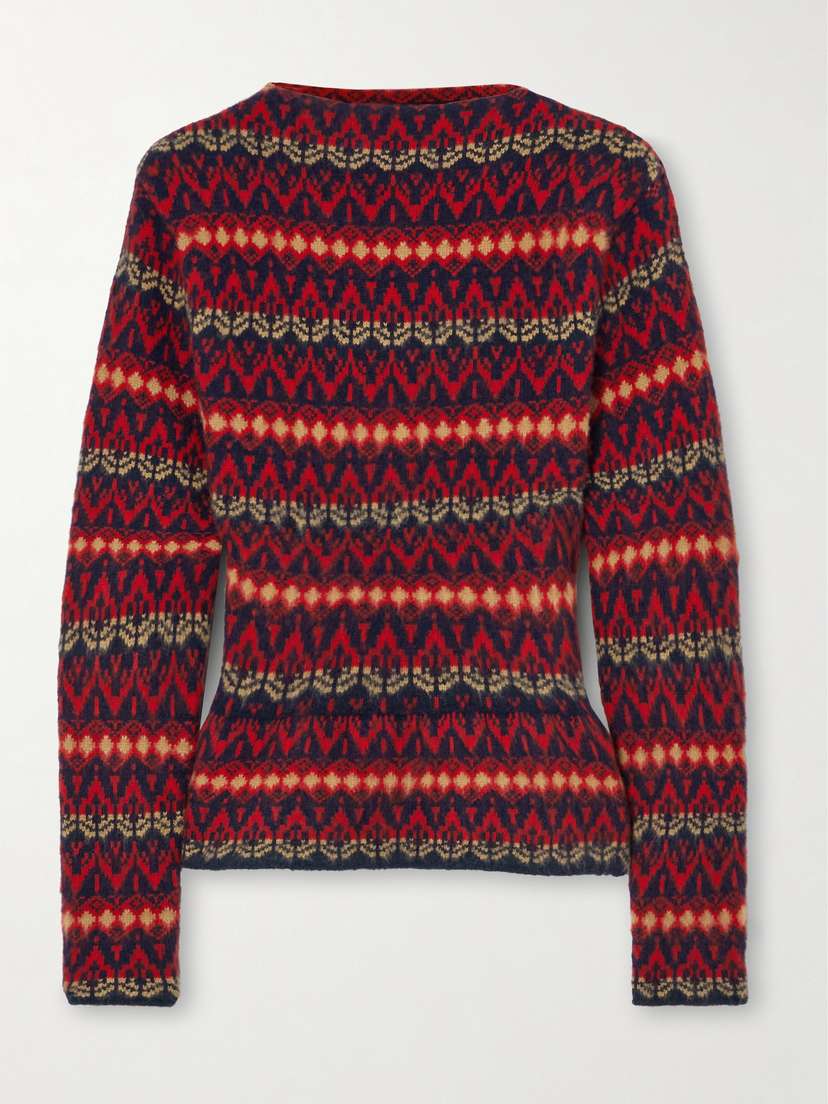 BALLY Wool Jacquard-knit Sweater