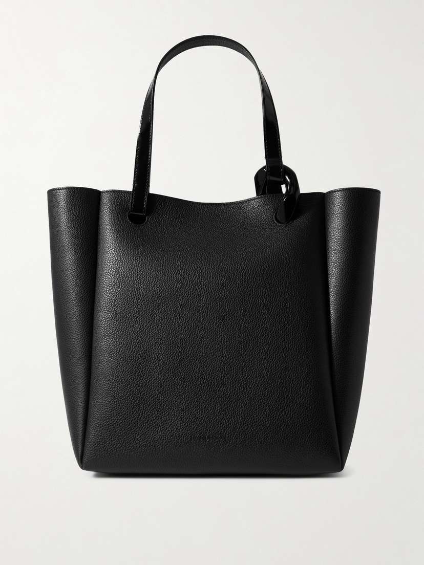 JW Anderson Jwa Corner Embellished Textured-leather Tote
