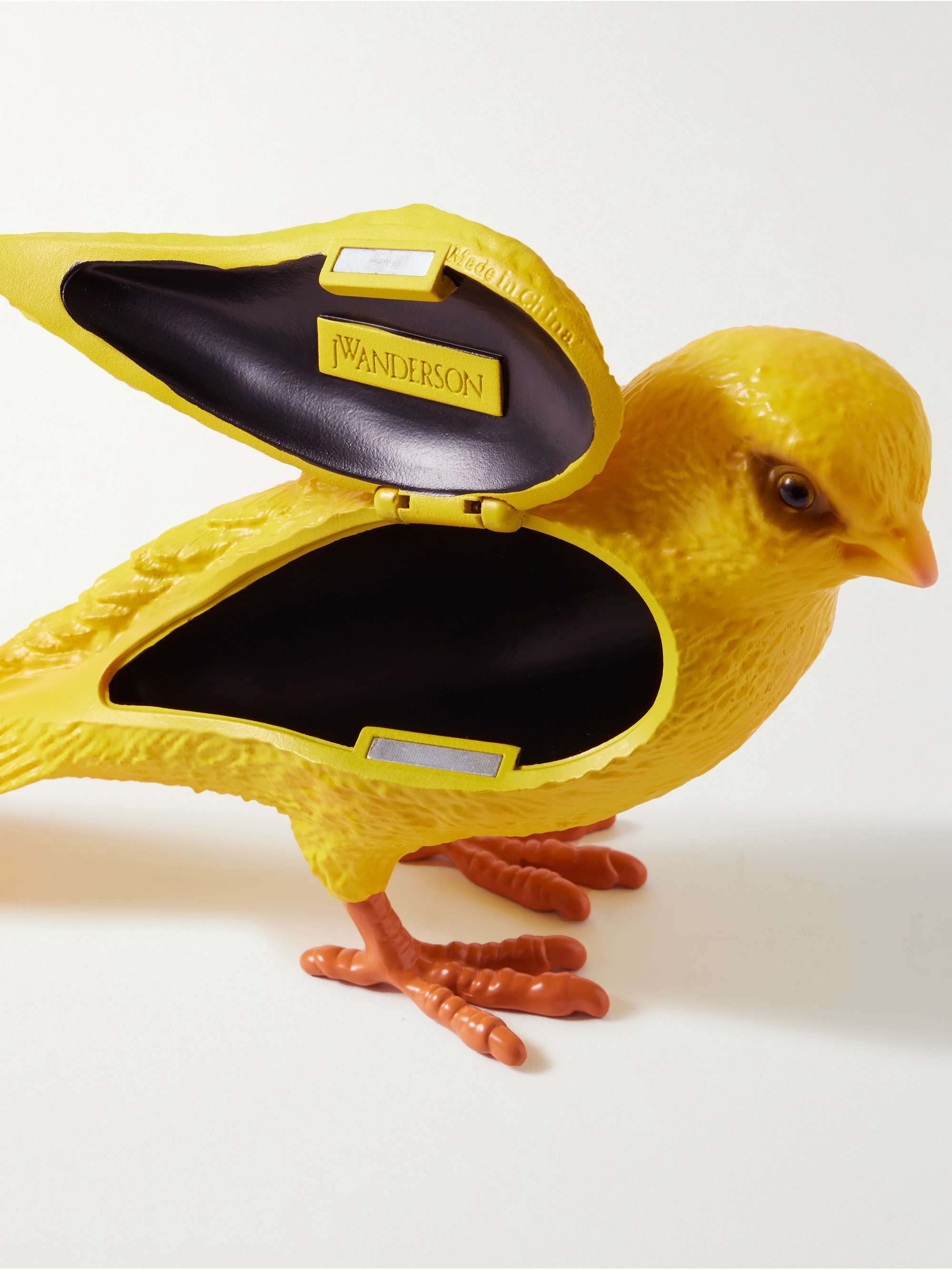 JW ANDERSON Canary resin clutch | NET-A-PORTER