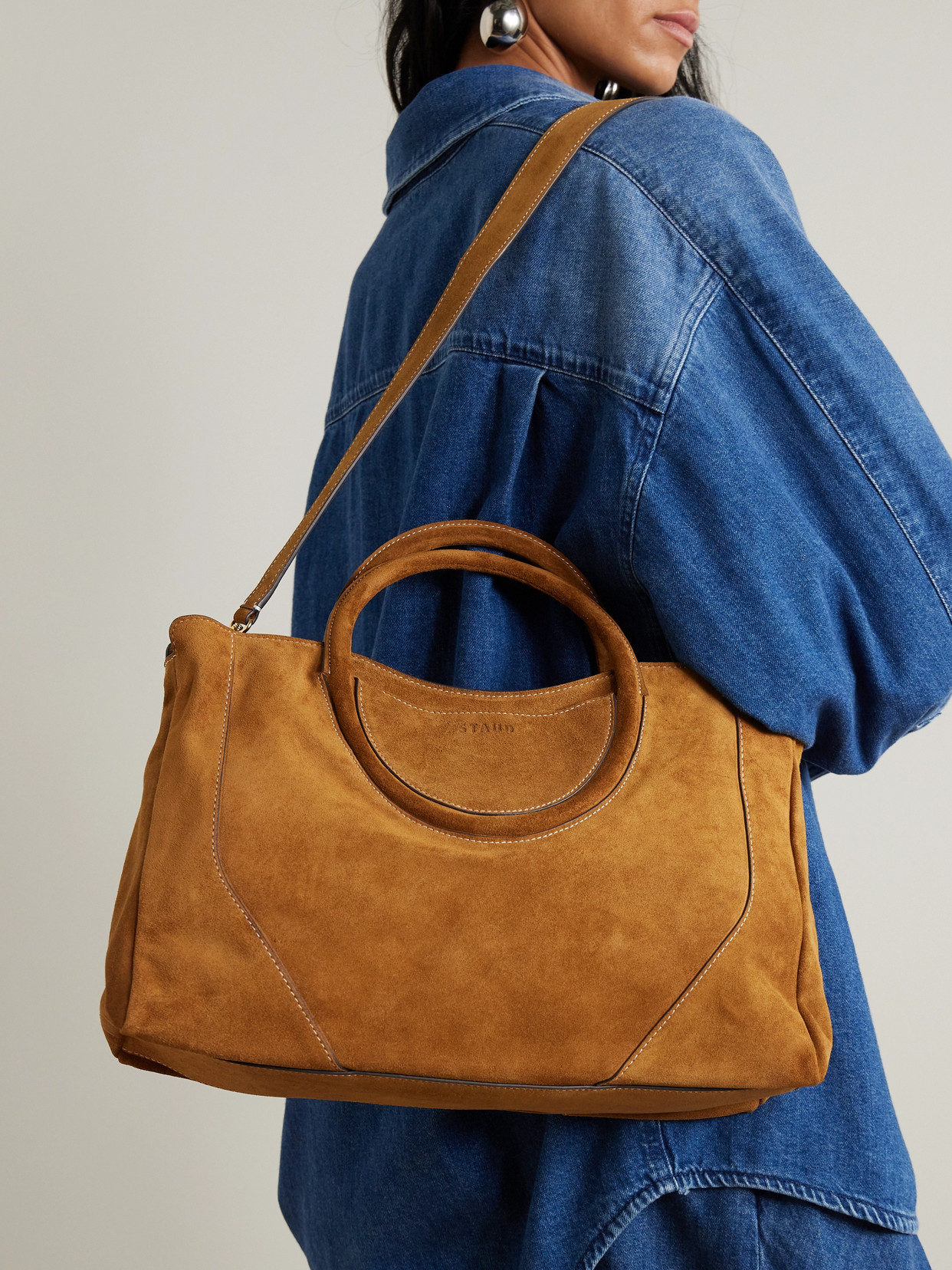 Maude Suede Tote
