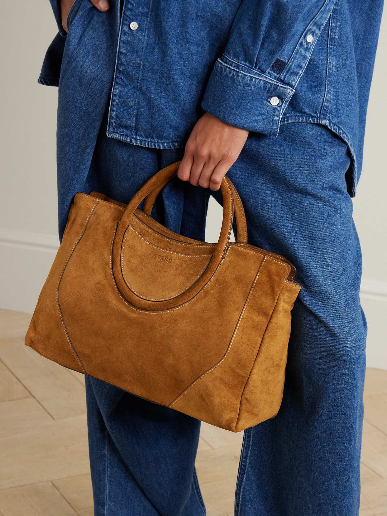 Maude Suede Tote