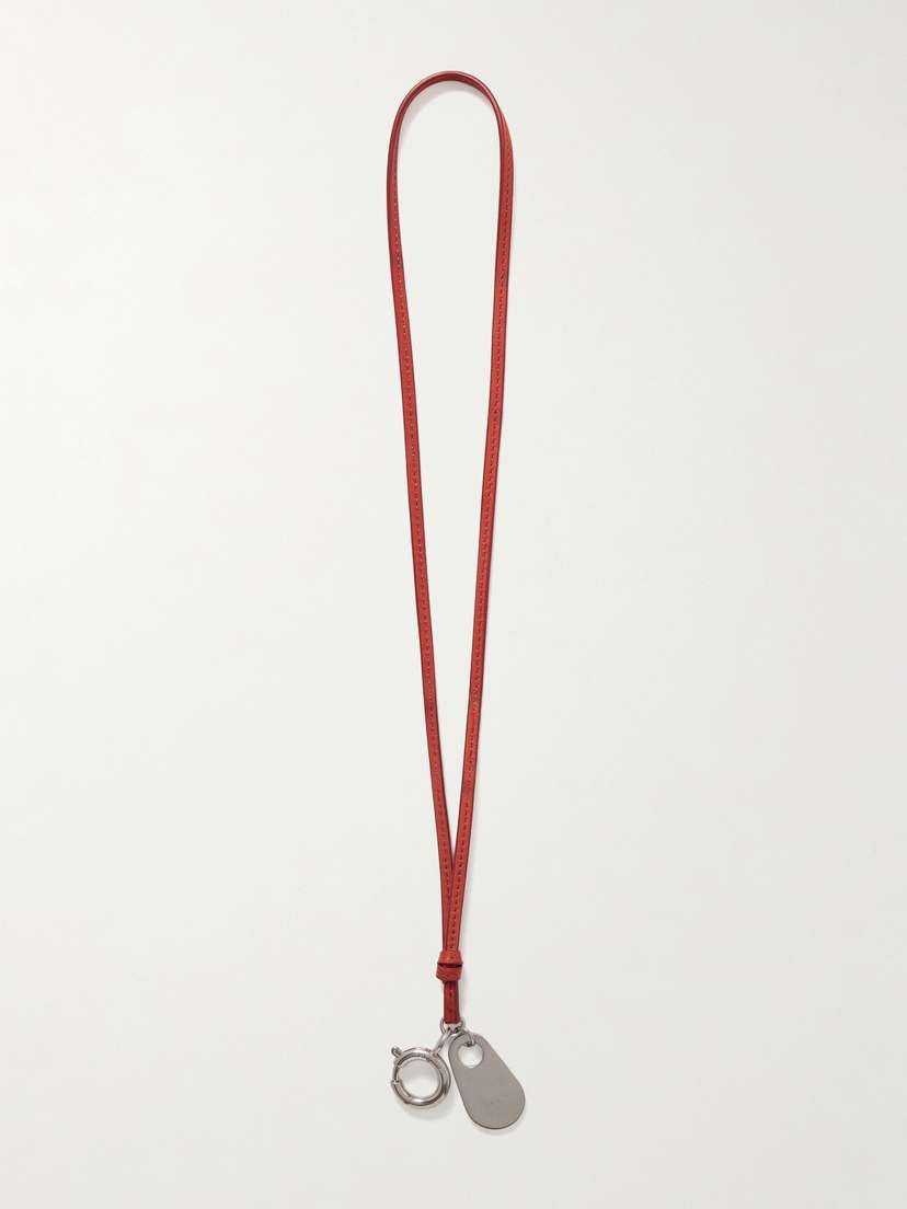 The Row Leather And Silver-tone Bag Charm