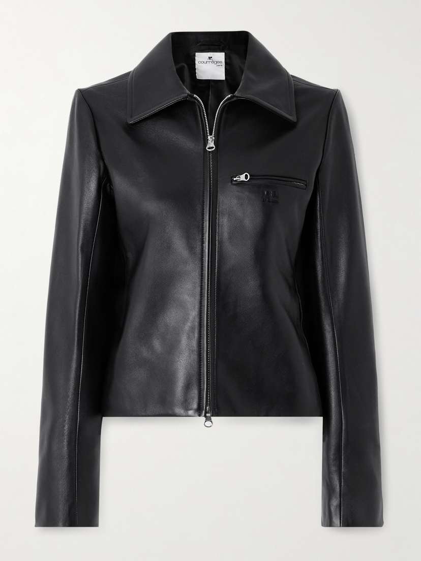 Courrèges Leather Jacket