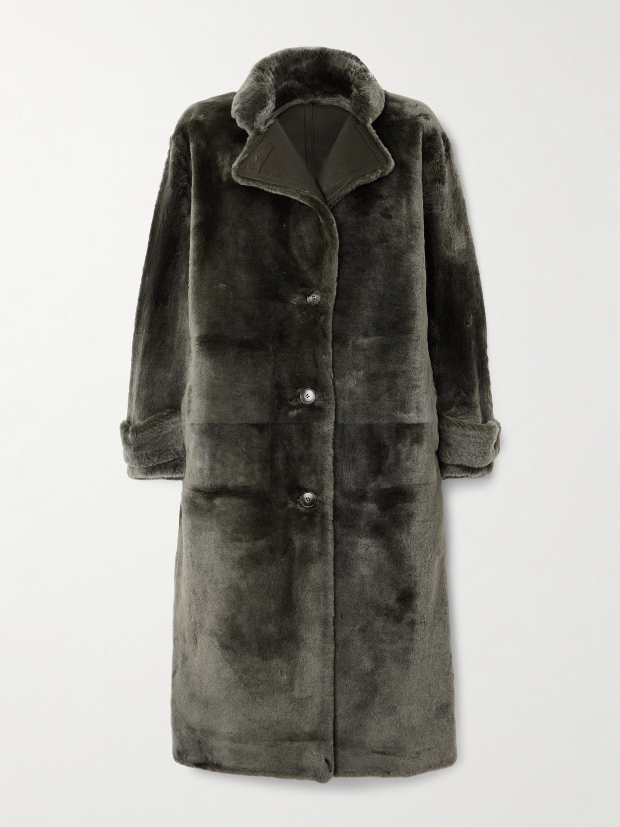 Yves Salomon - Shearling Coat - Brown