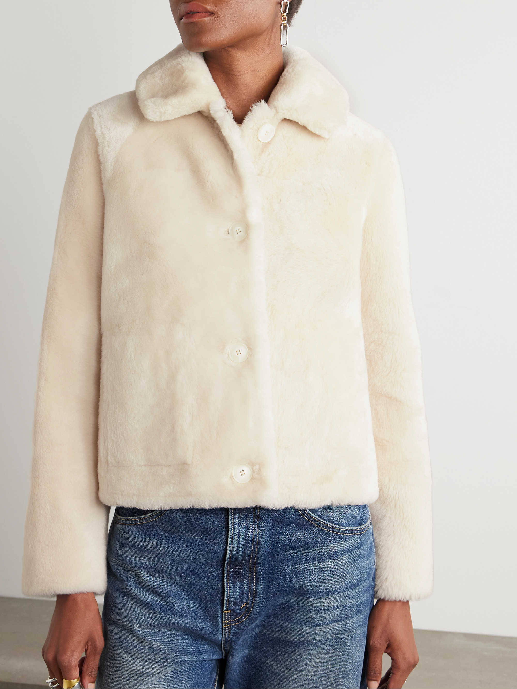Yves Salomon Shearling coat