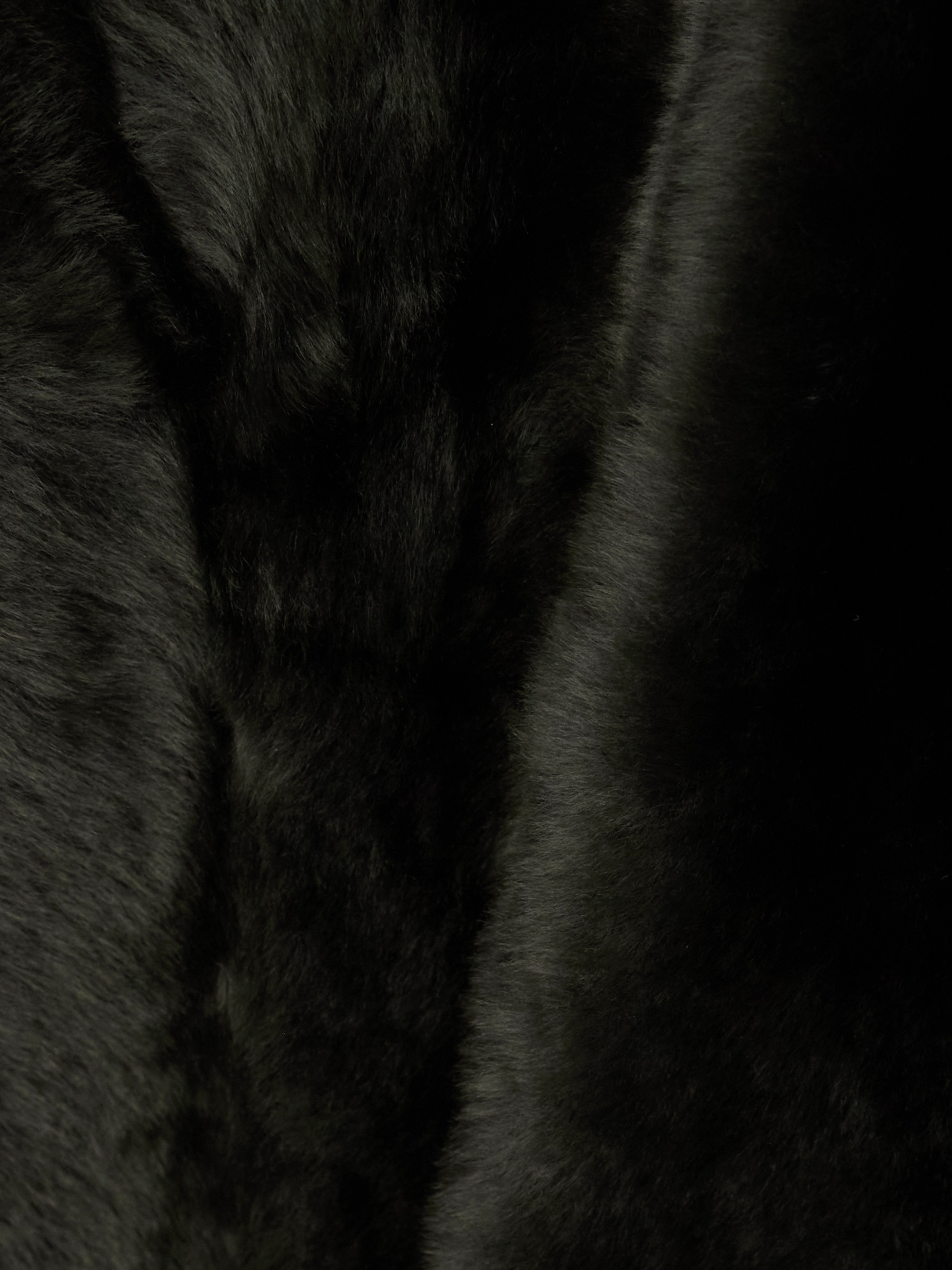 Yves Salomon Reversible shearling hooded coat thumbnail