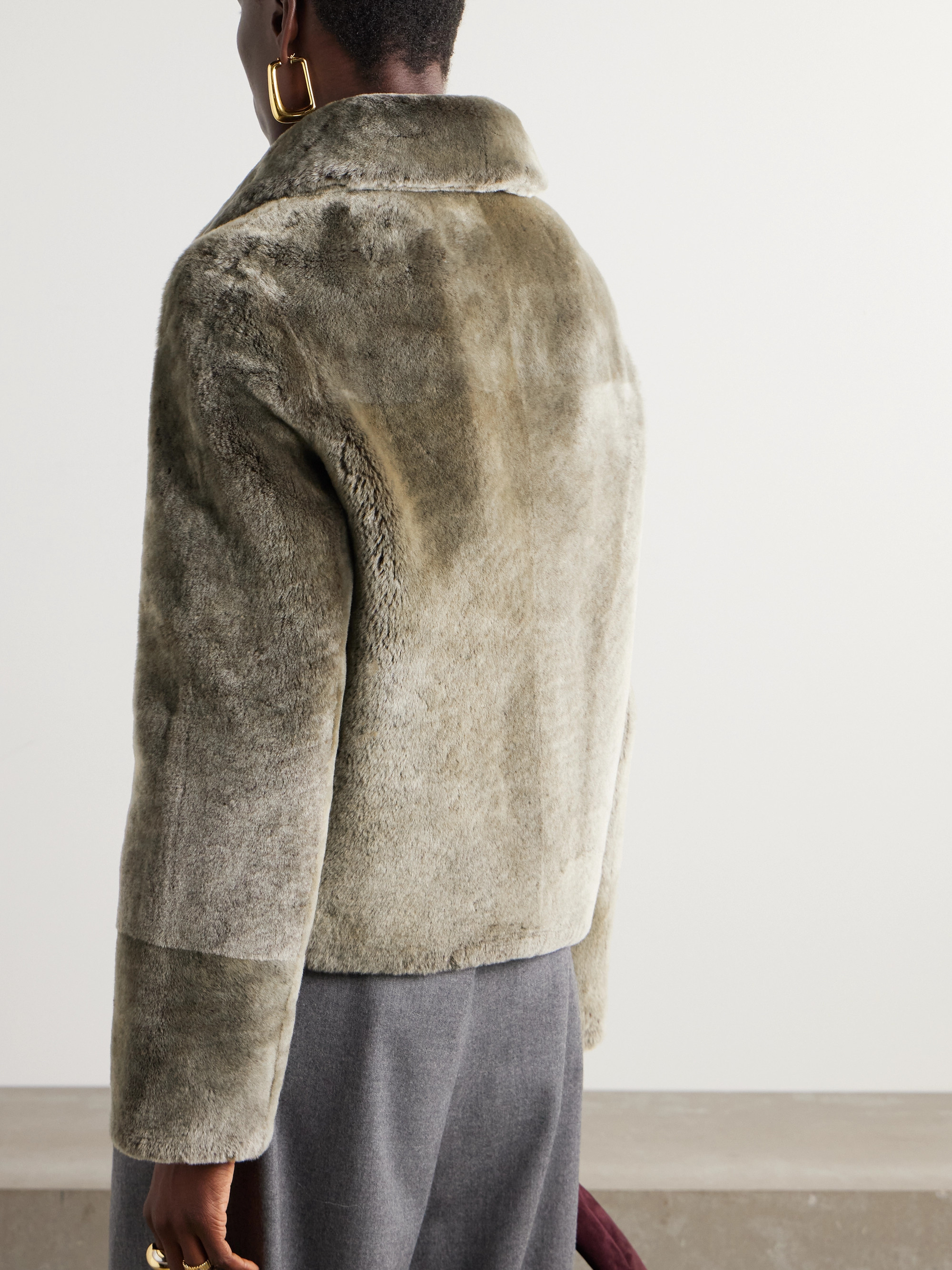 Yves Salomon Shearling coat thumbnail