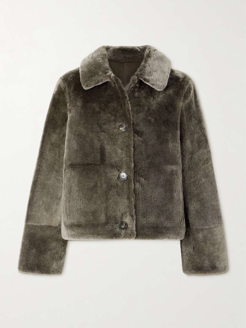 Yves Salomon Shearling Coat