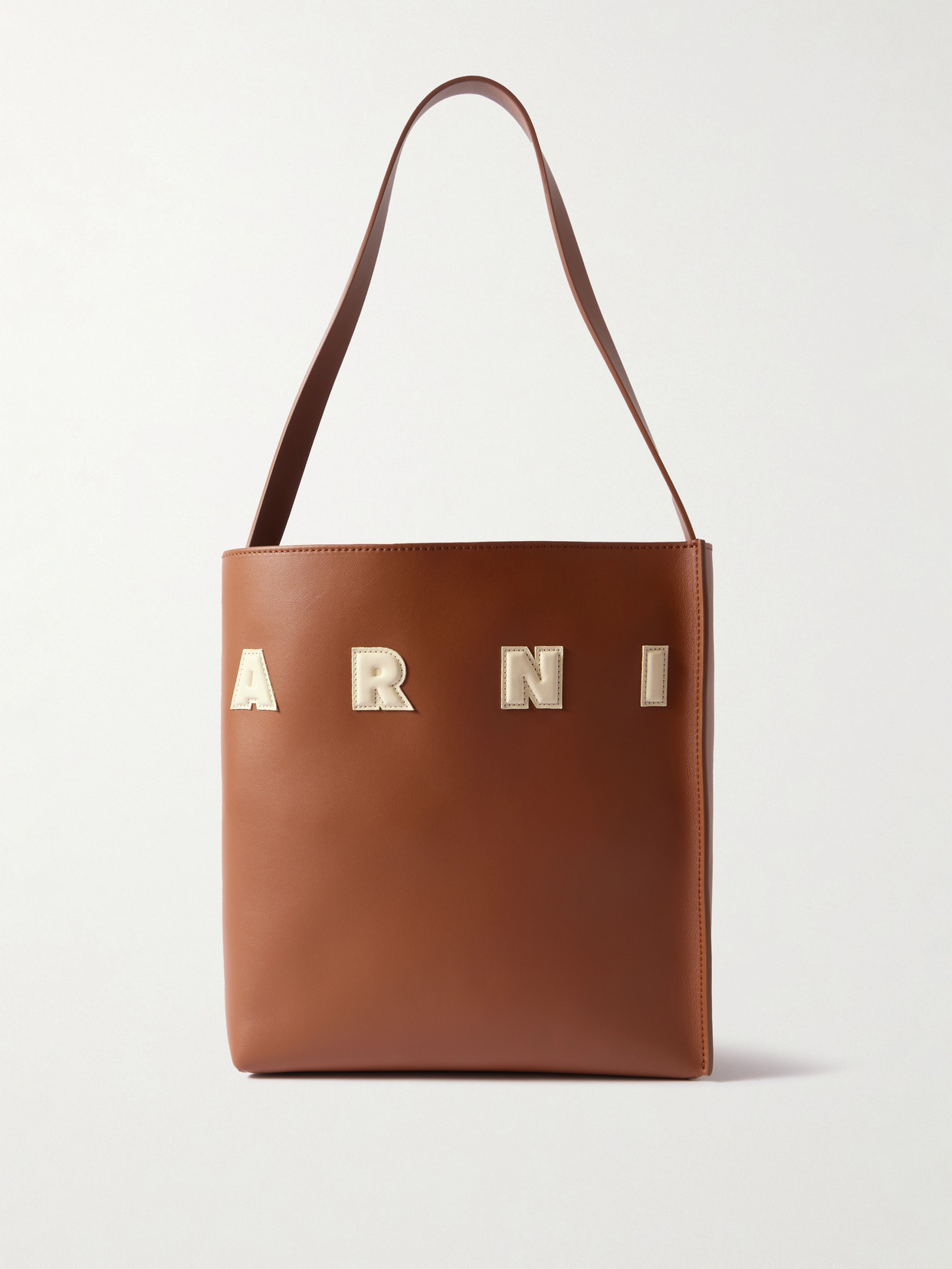 Marni Museum Hobo Small Bag In Brown