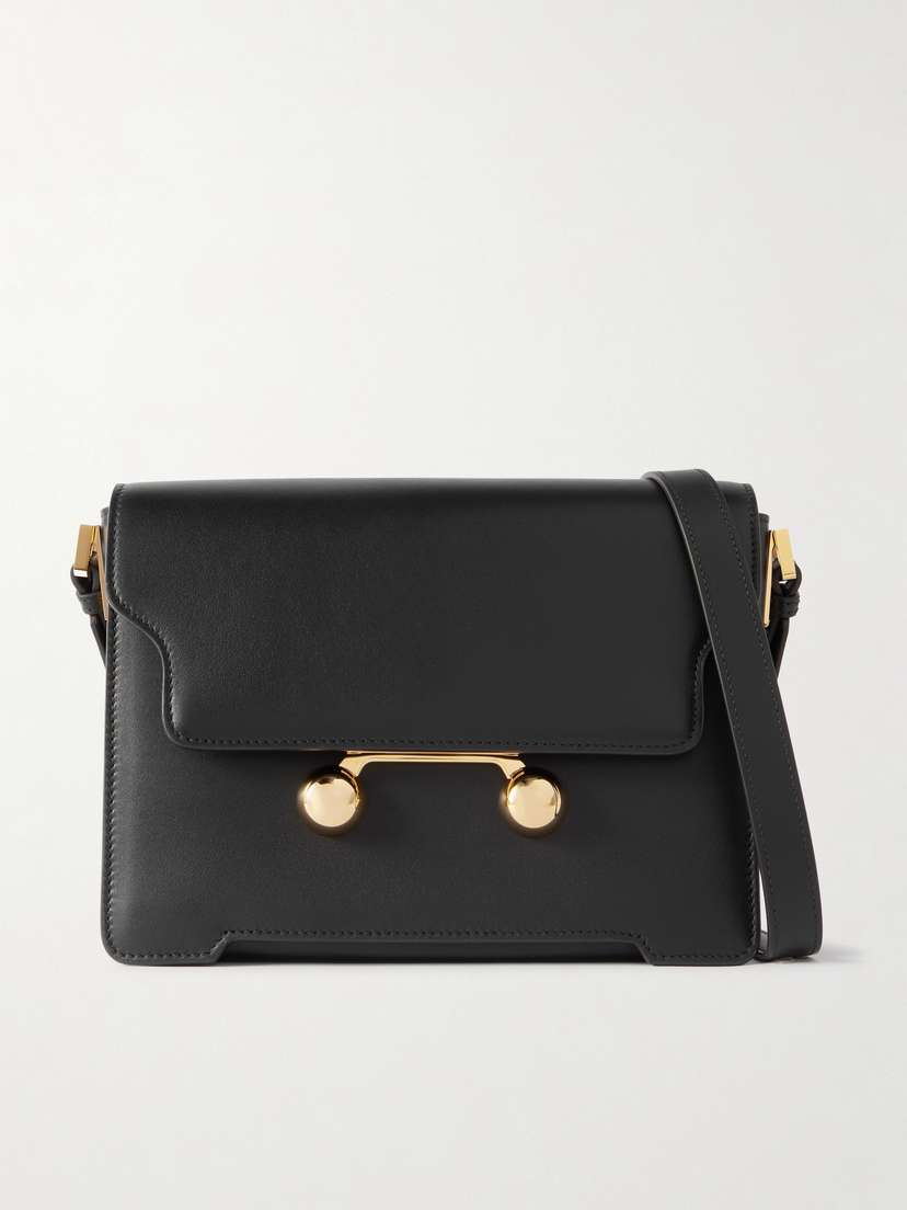 Marni Medium Leather Shoulder Bag