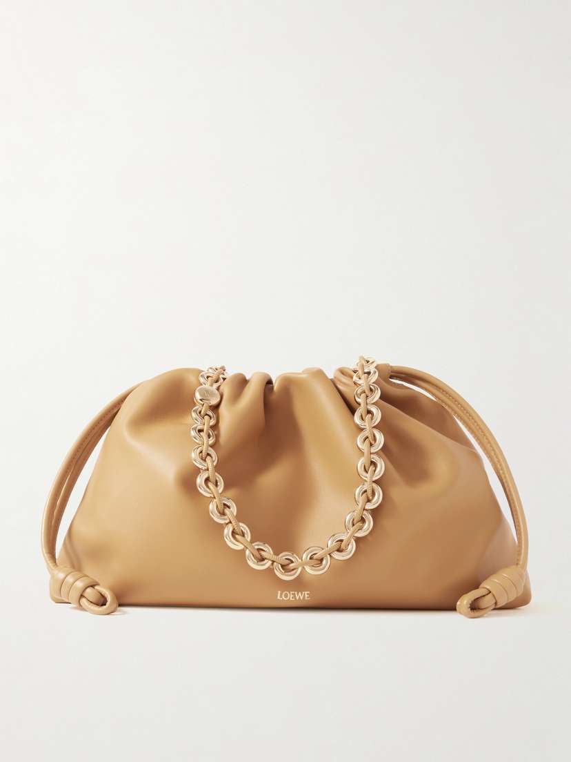 Loewe Flamenco Large Leather Shoulder Bag