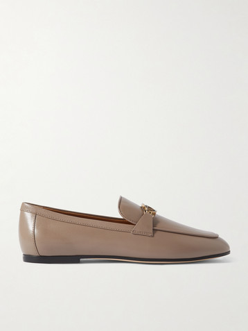 Tod's Embellished leather loafers