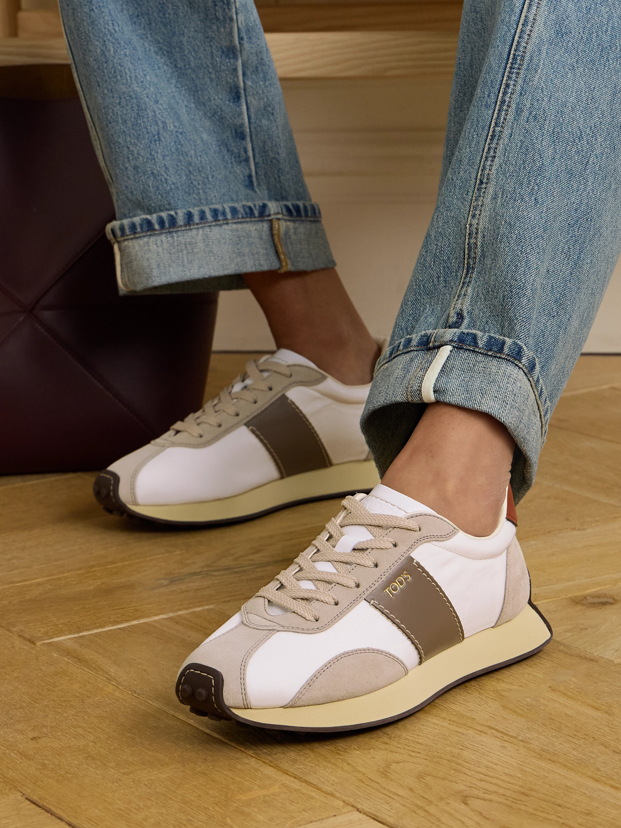 Sportivo Active Leather And Sneakers