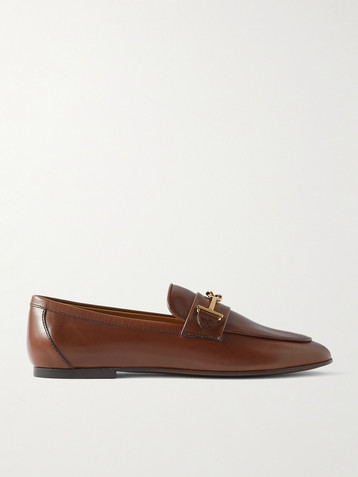 Tod's Embellished leather loafers