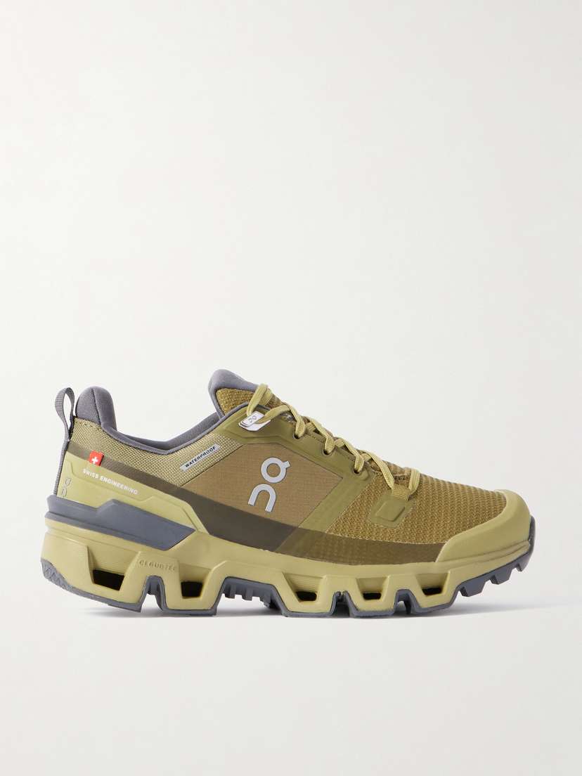 ON Cloudwander Waterproof Mesh And Rubber Sneakers