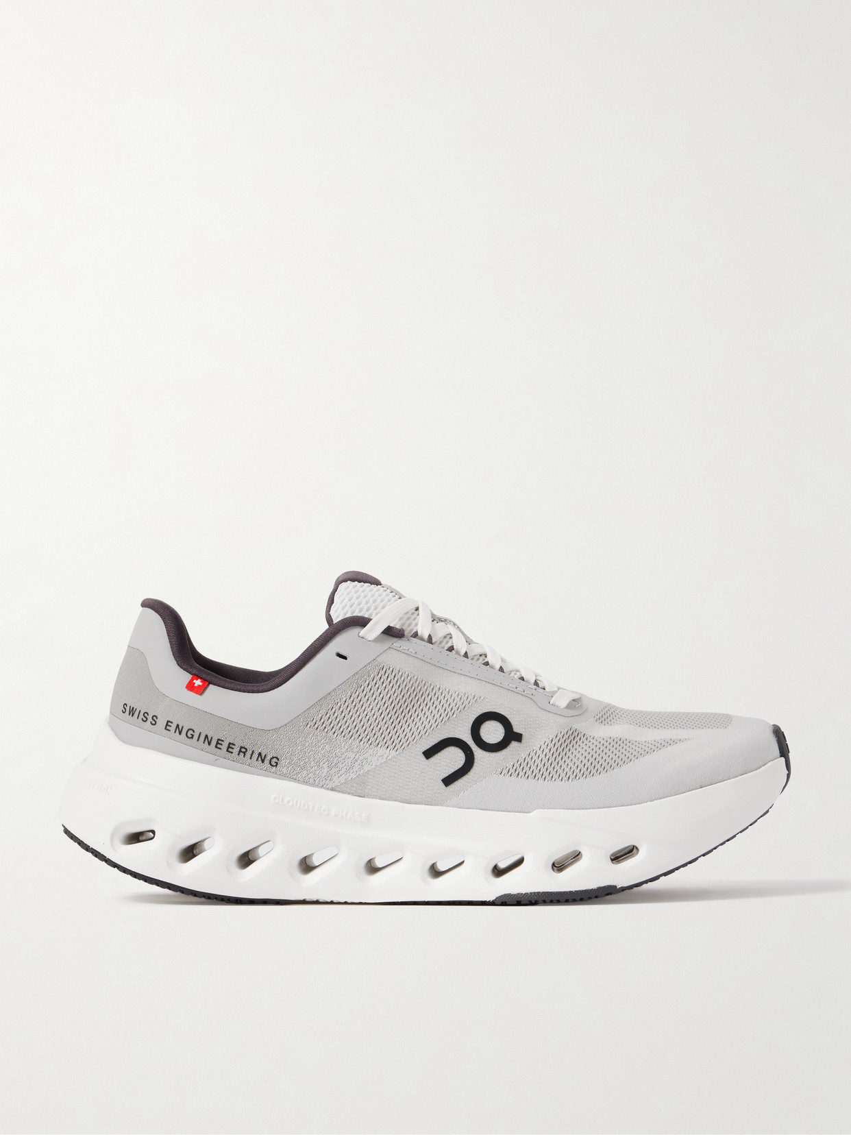 ON CLOUDSURFER NEXT RUBBER-TRIMMED MESH SNEAKERS