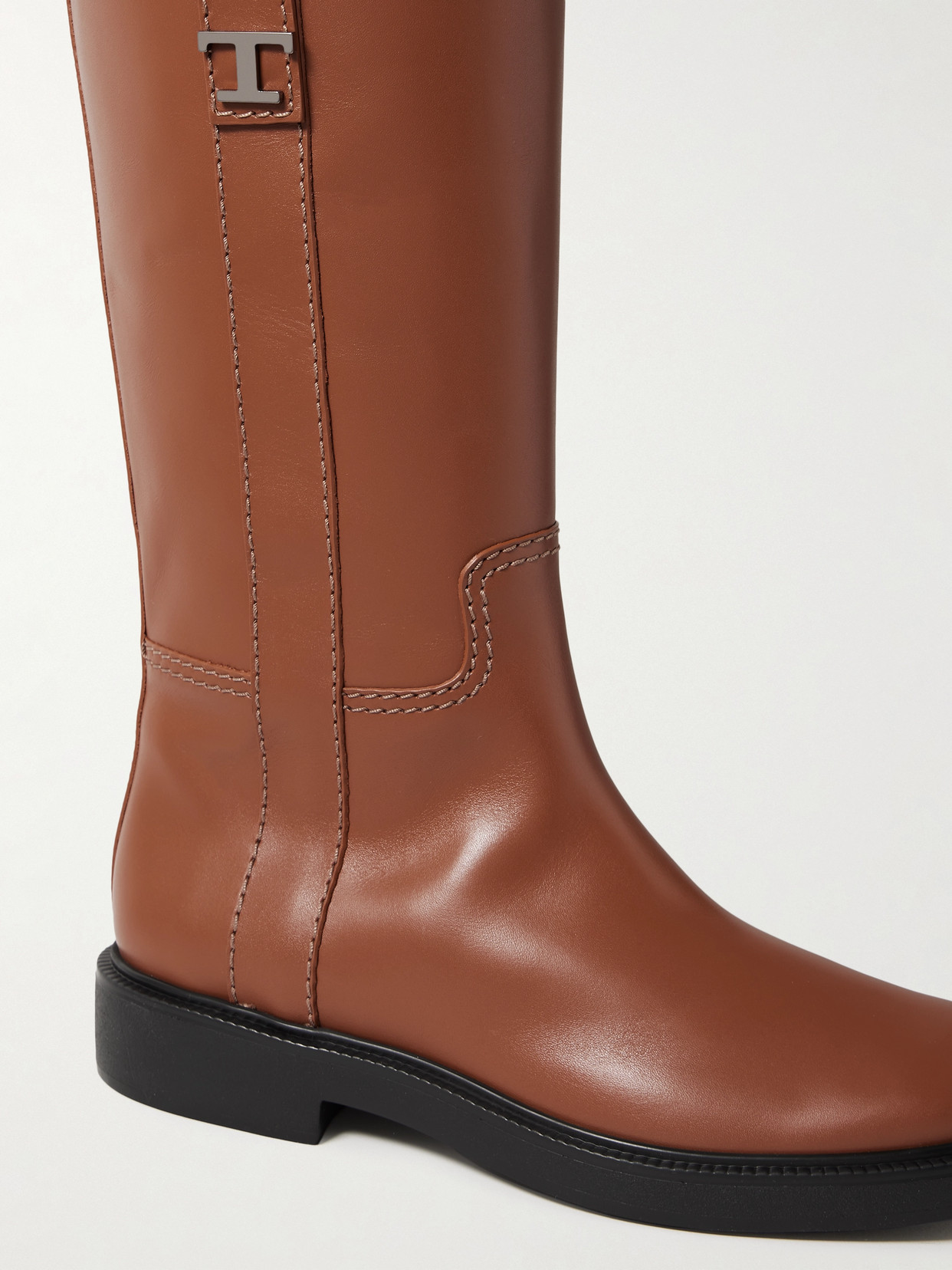 Leather Knee Boots