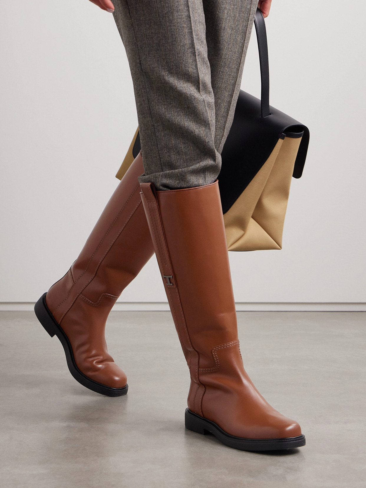 Leather Knee Boots