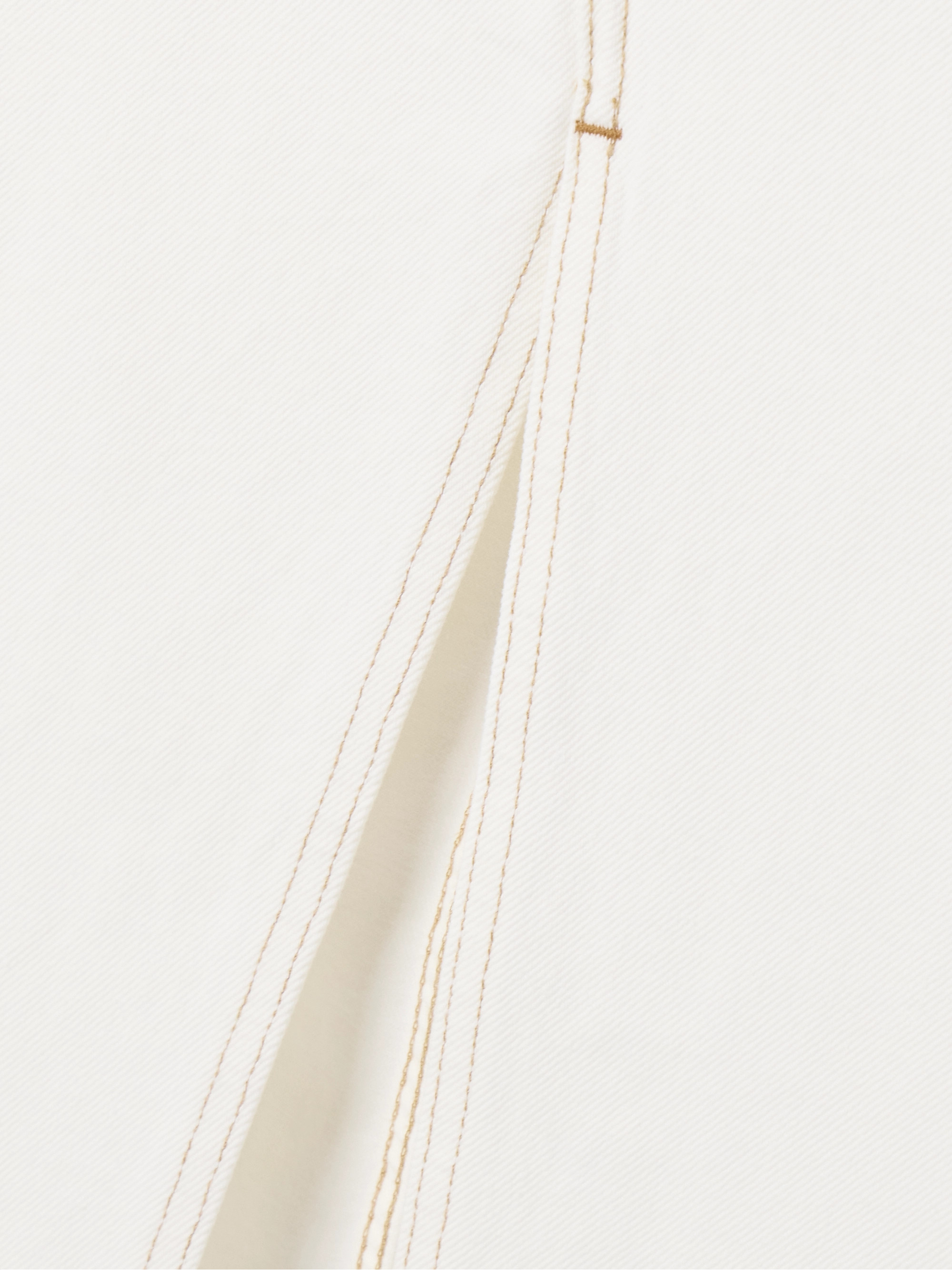 SLVRLAKE Dallas frayed paneled denim midi skirt thumbnail
