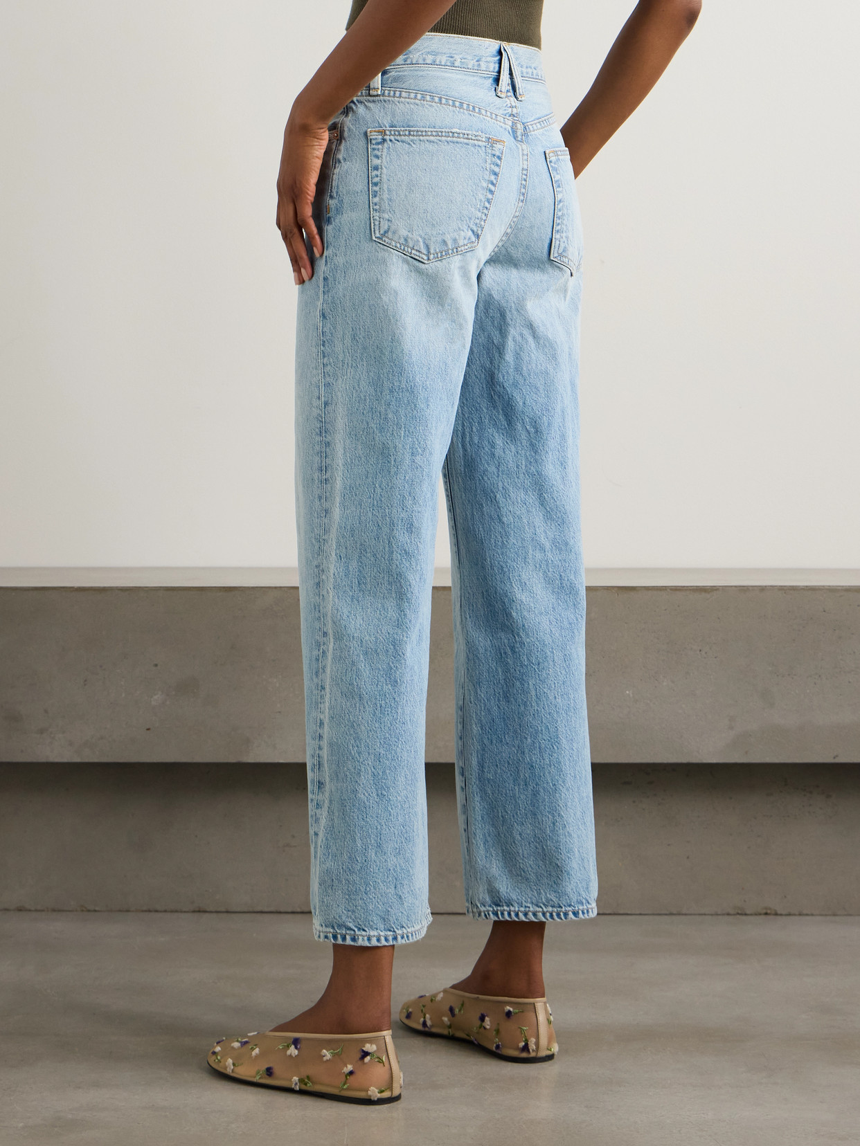 Grace High-Rise Wide- Leg