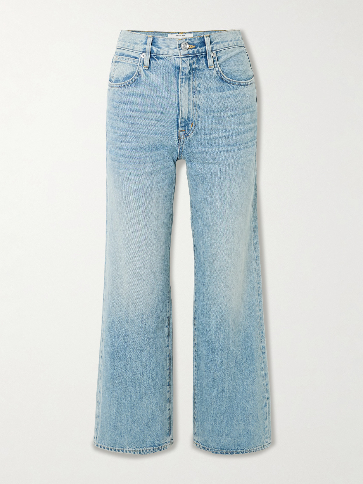 Slvrlake Grace High-rise Wide-leg Jeans In Blue