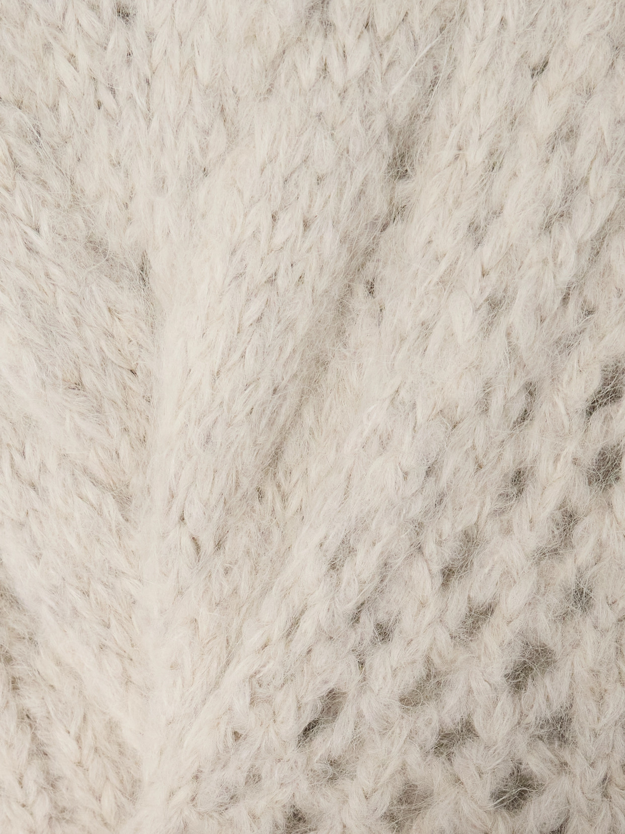 Brunello Cucinelli Cable-knit Alpaca-blend Sweater In Gray