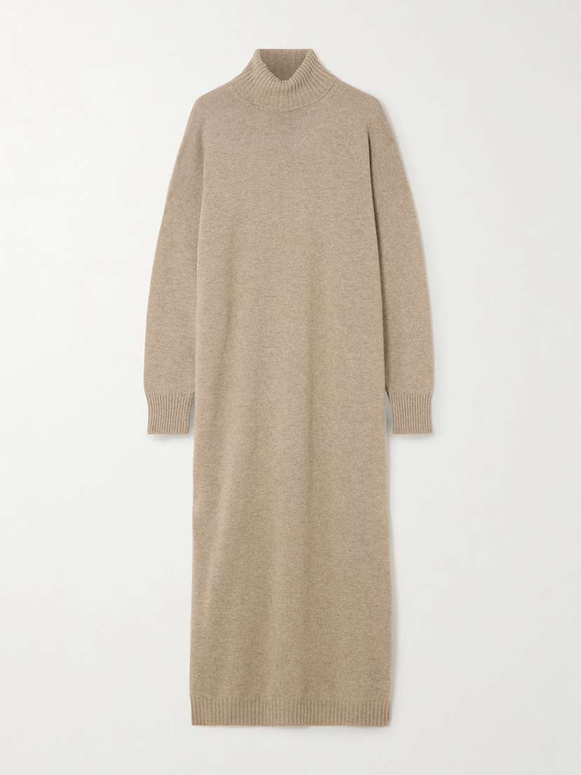 Brunello Cucinelli Cashmere Turtleneck Maxi Dress