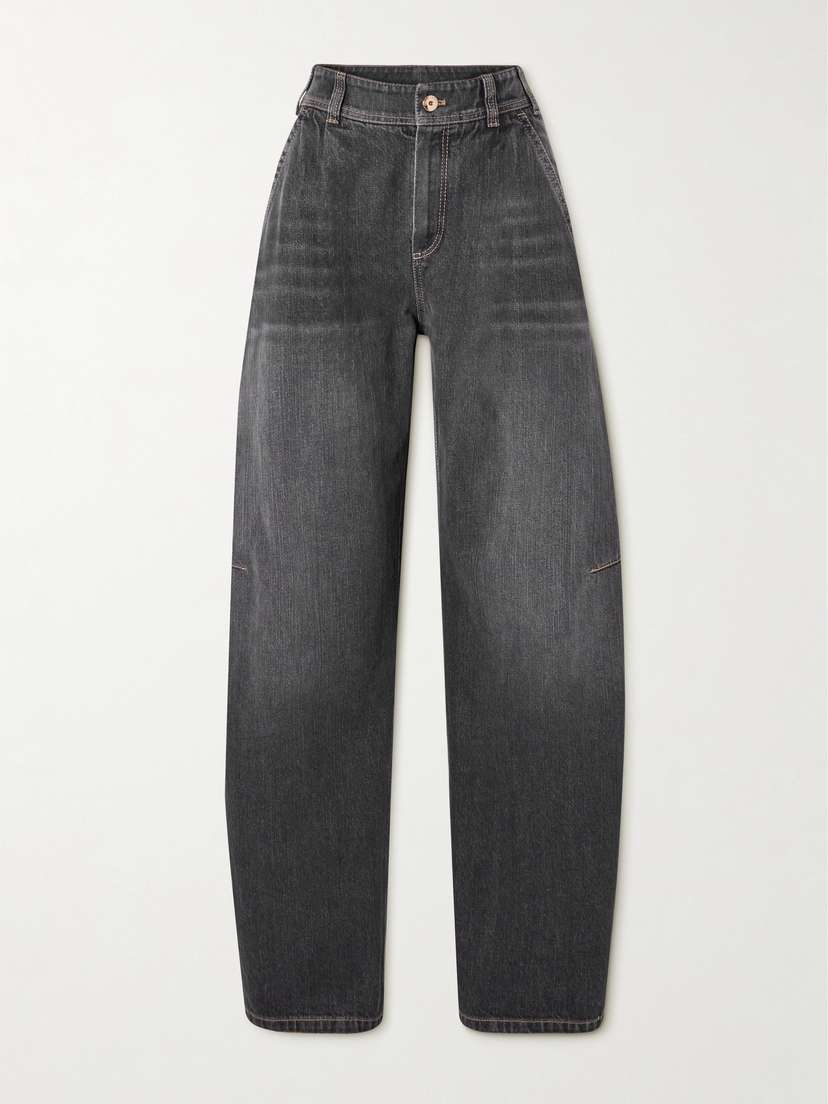 Brunello Cucinelli — Pleated boyfriend jeans