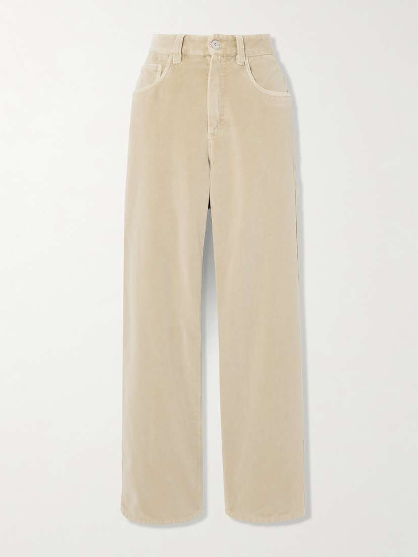 Brunello Cucinelli Cotton-corduroy Straight-leg Pants