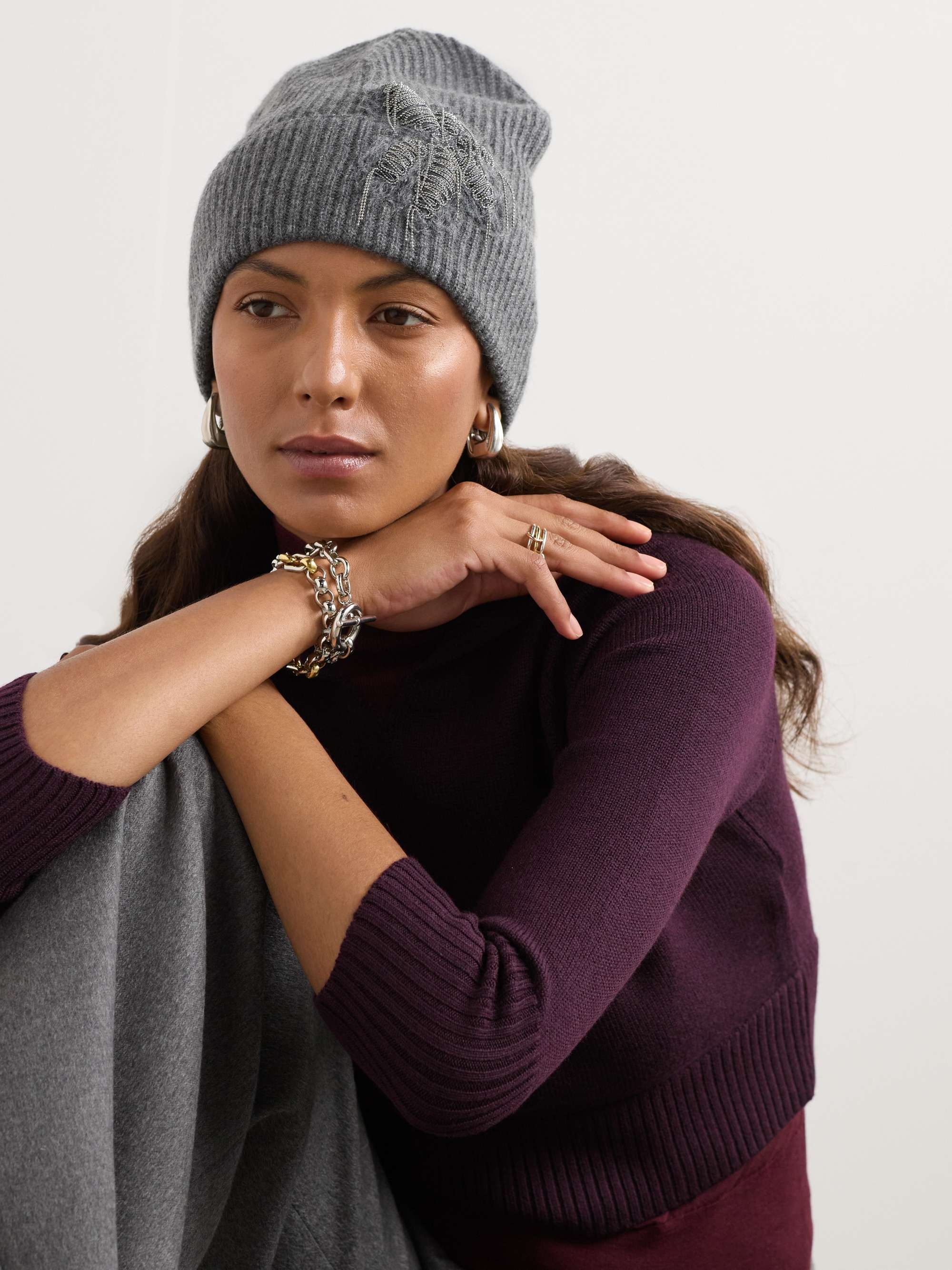 ブルネロクチネリ ニット帽