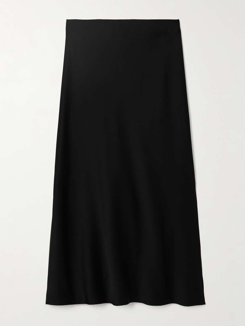 Brunello Cucinelli — Crepe midi skirt