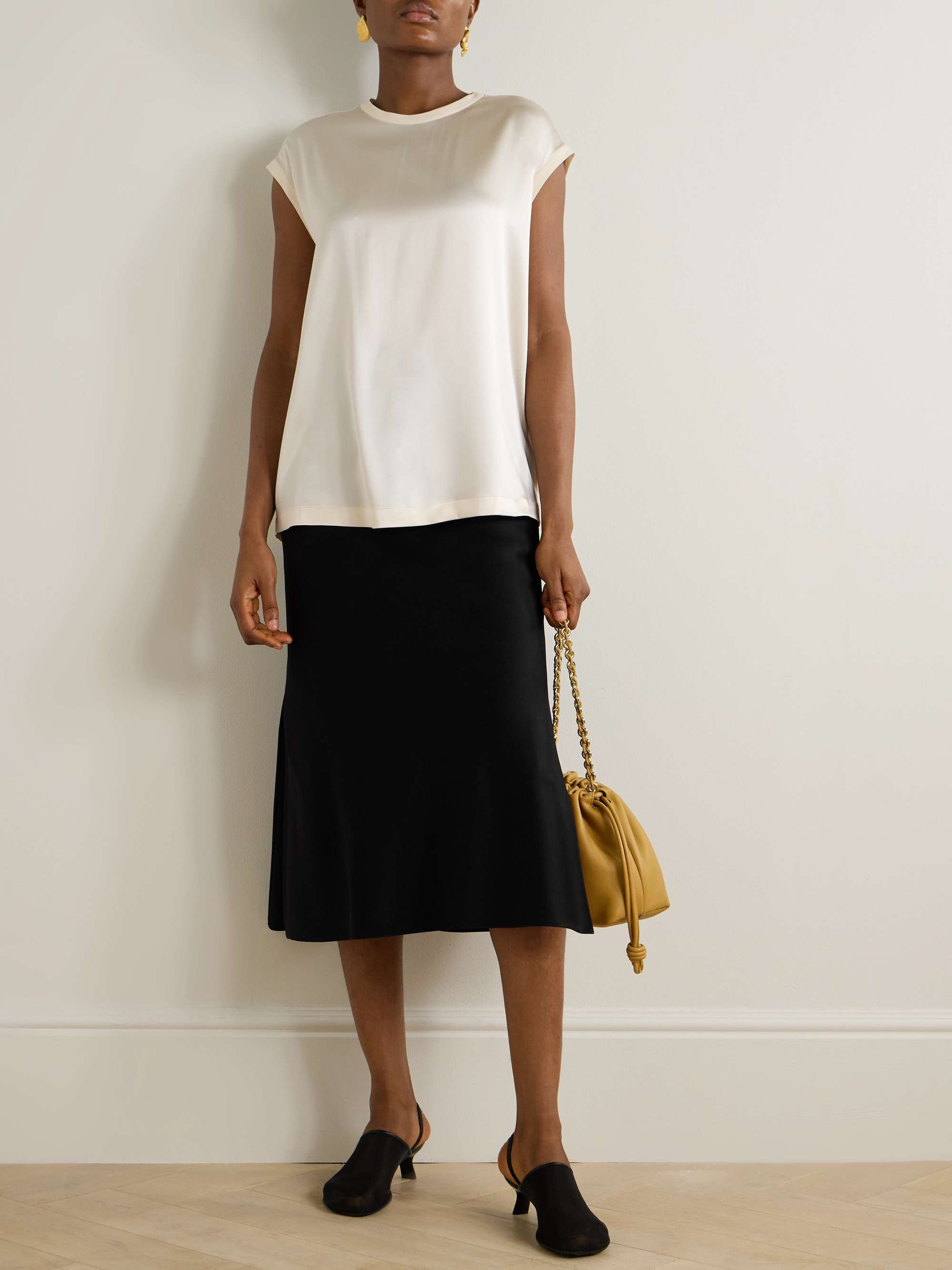 ブルネロクチネリ ミディ丈フレア