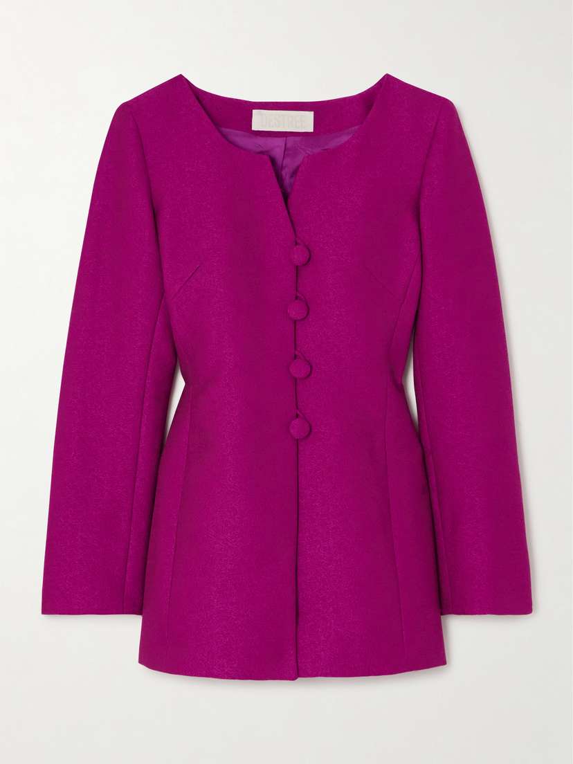 DESTREE Claude Metallic Jacquard Blazer