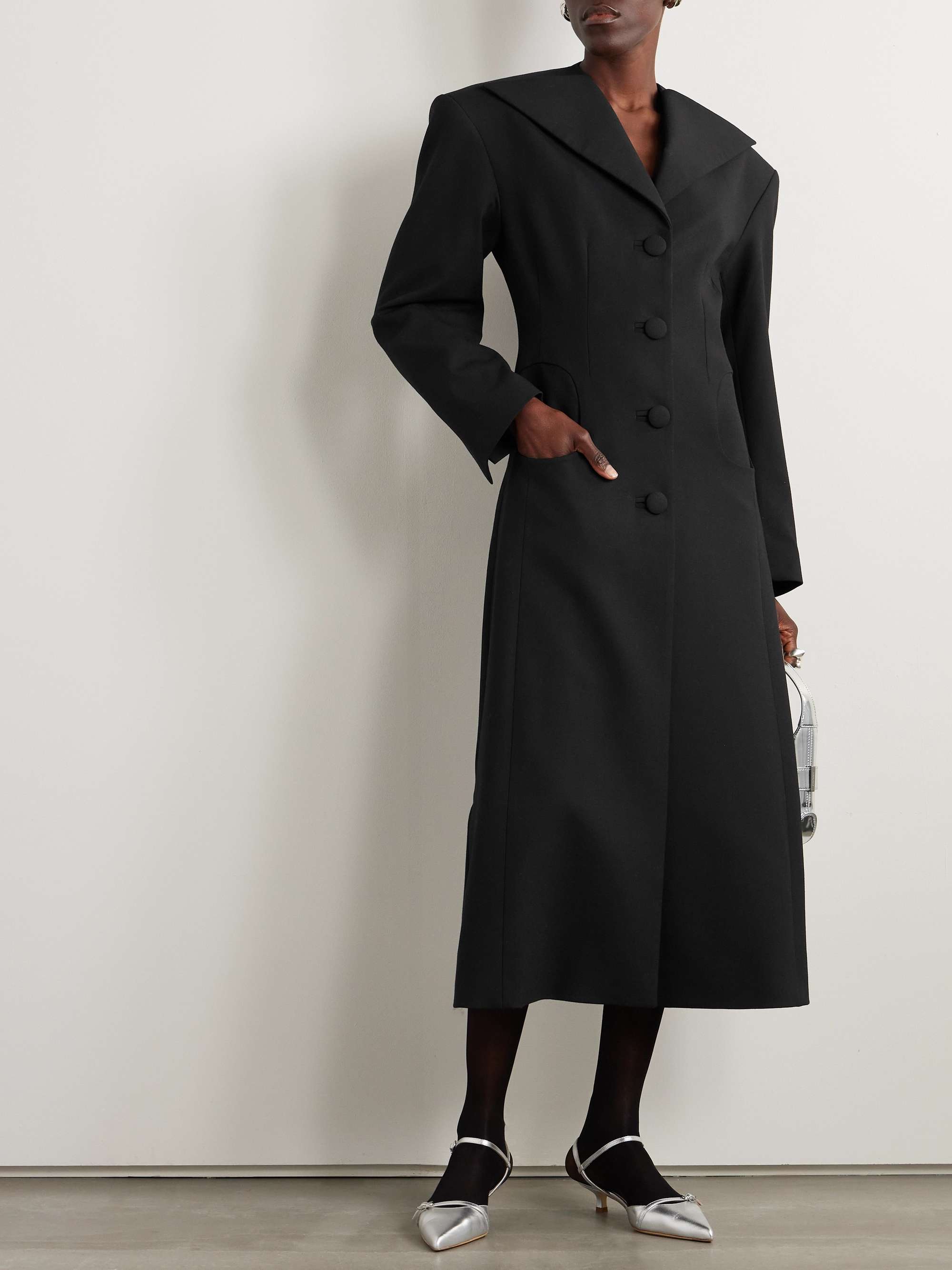 Joseph crepe coat