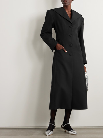 Destree Joseph crepe coat