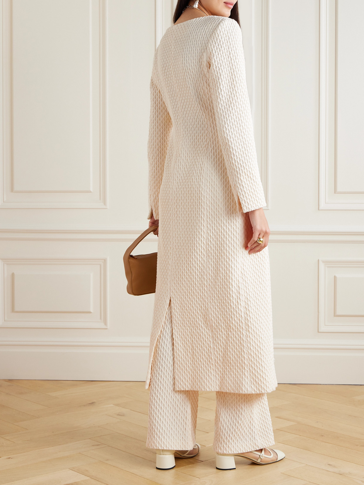 Carmen Flutter Woven Coat