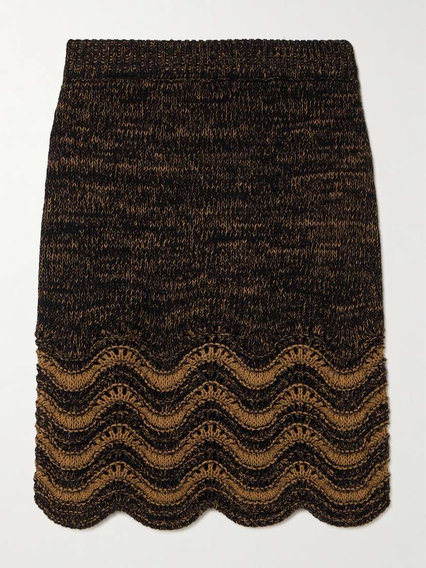 Wales Bonner Chord Knitted Skirt