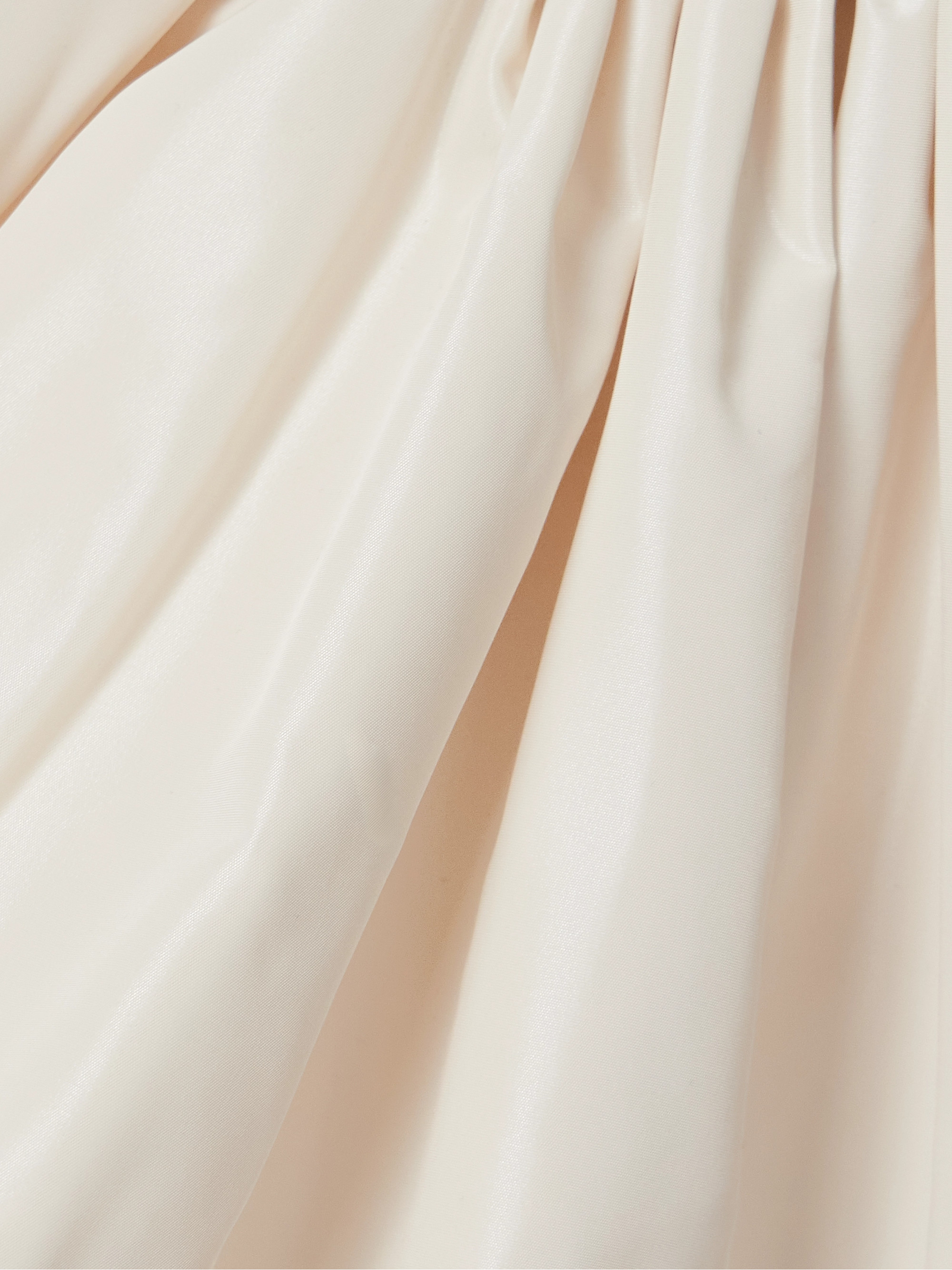 Staud Hawthorne taffeta-trimmed stretch-ponte mini dress thumbnail