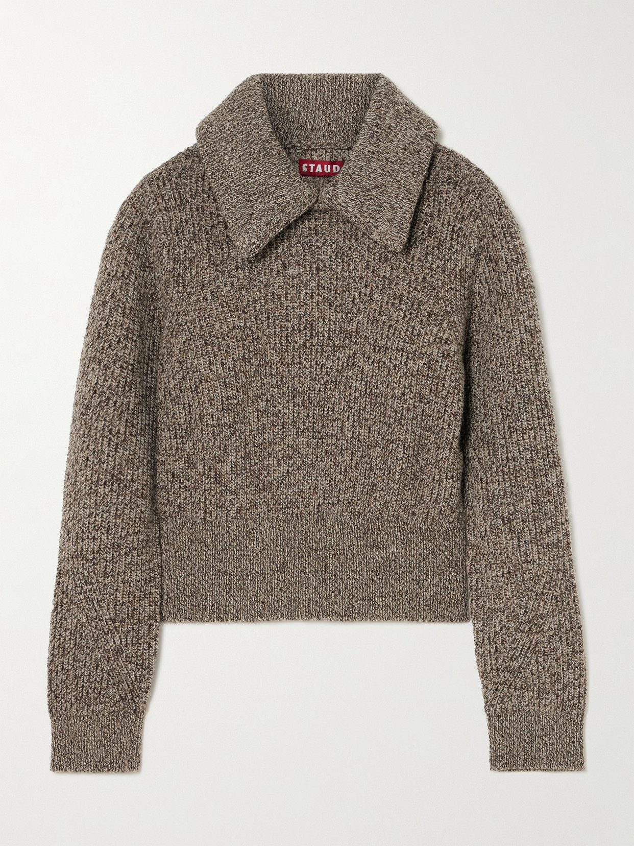 STAUD - Christopher Wool-blend Sweater - Neutrals