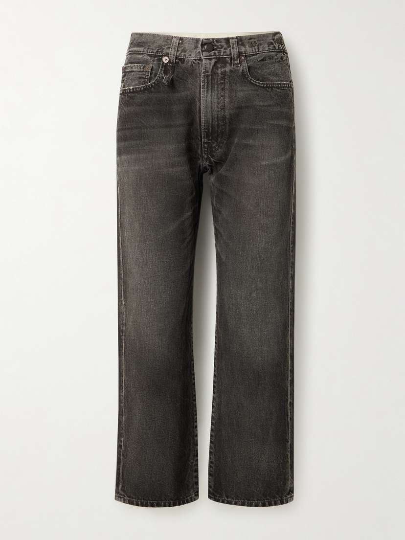 R13 Distressed Low-rise Boyfriend Jeans