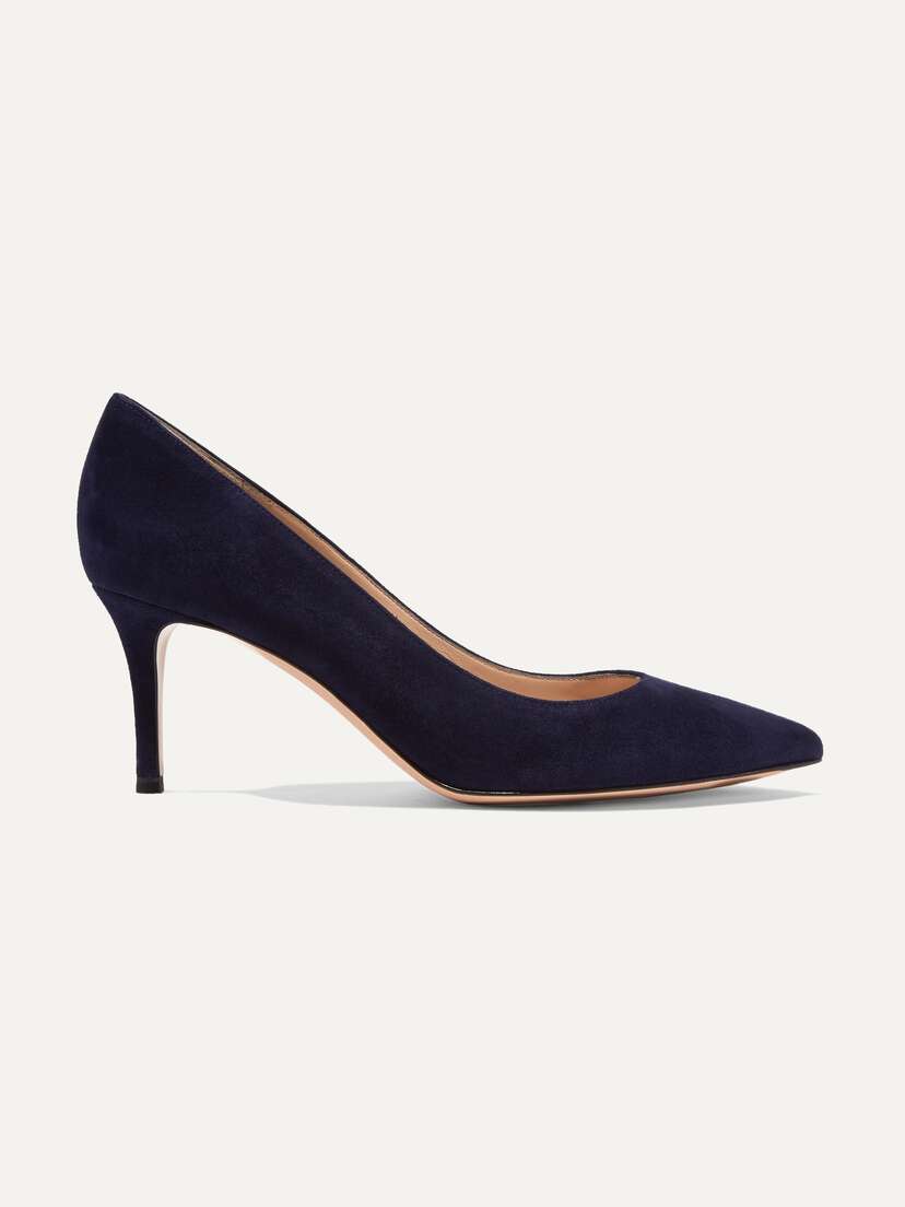 Gianvito Rossi 70 Suede Pumps