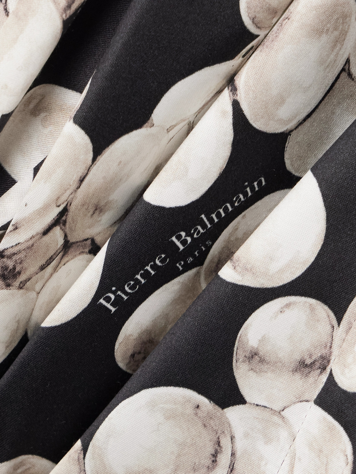 Printed Satin Shirt