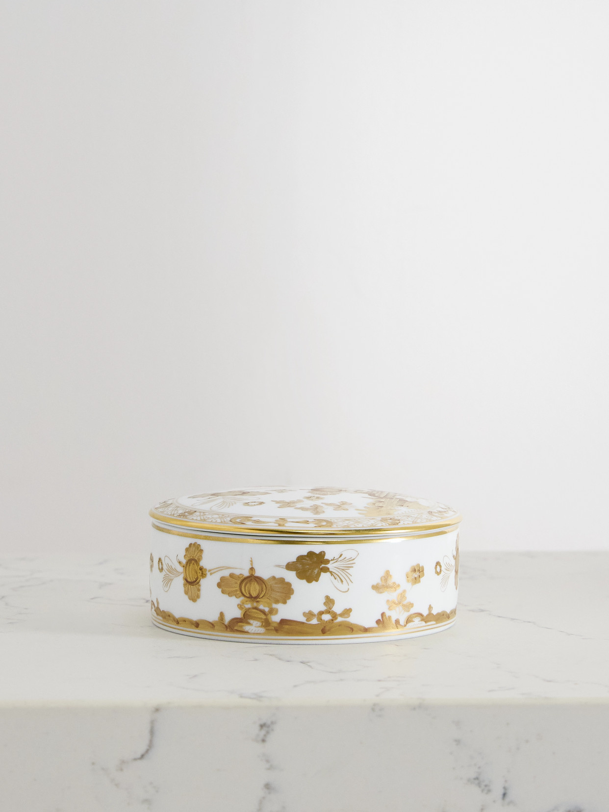 GINORI 1735 - Oriente Italiano Porcelain Box - Gold