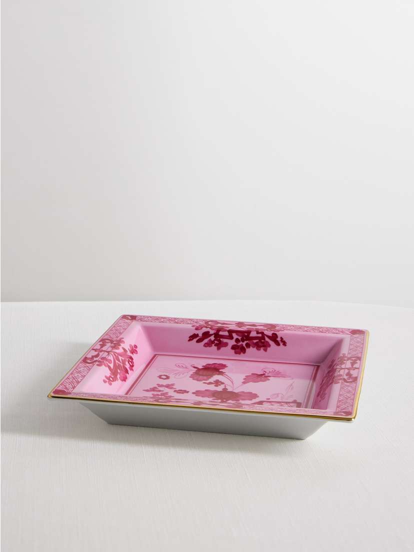 GINORI 1735 Painted Porcelain Plate