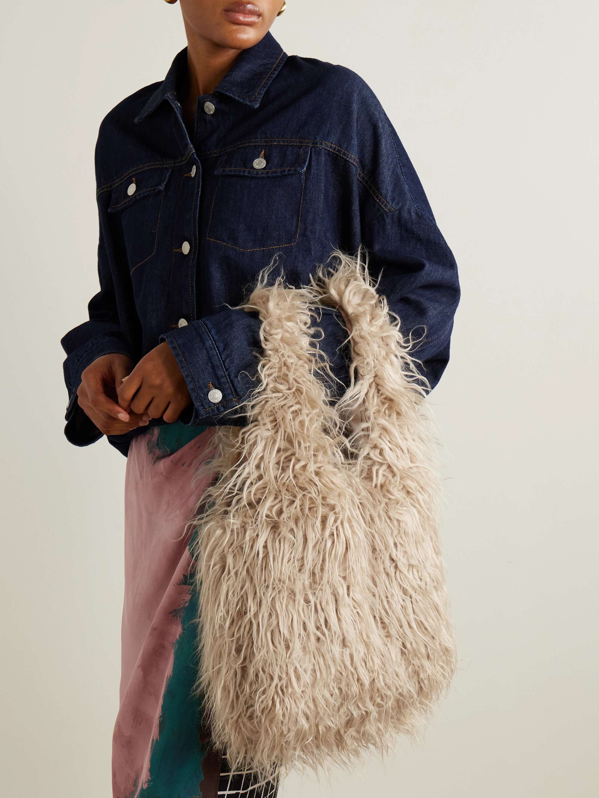 Dries van noten faux fur discount