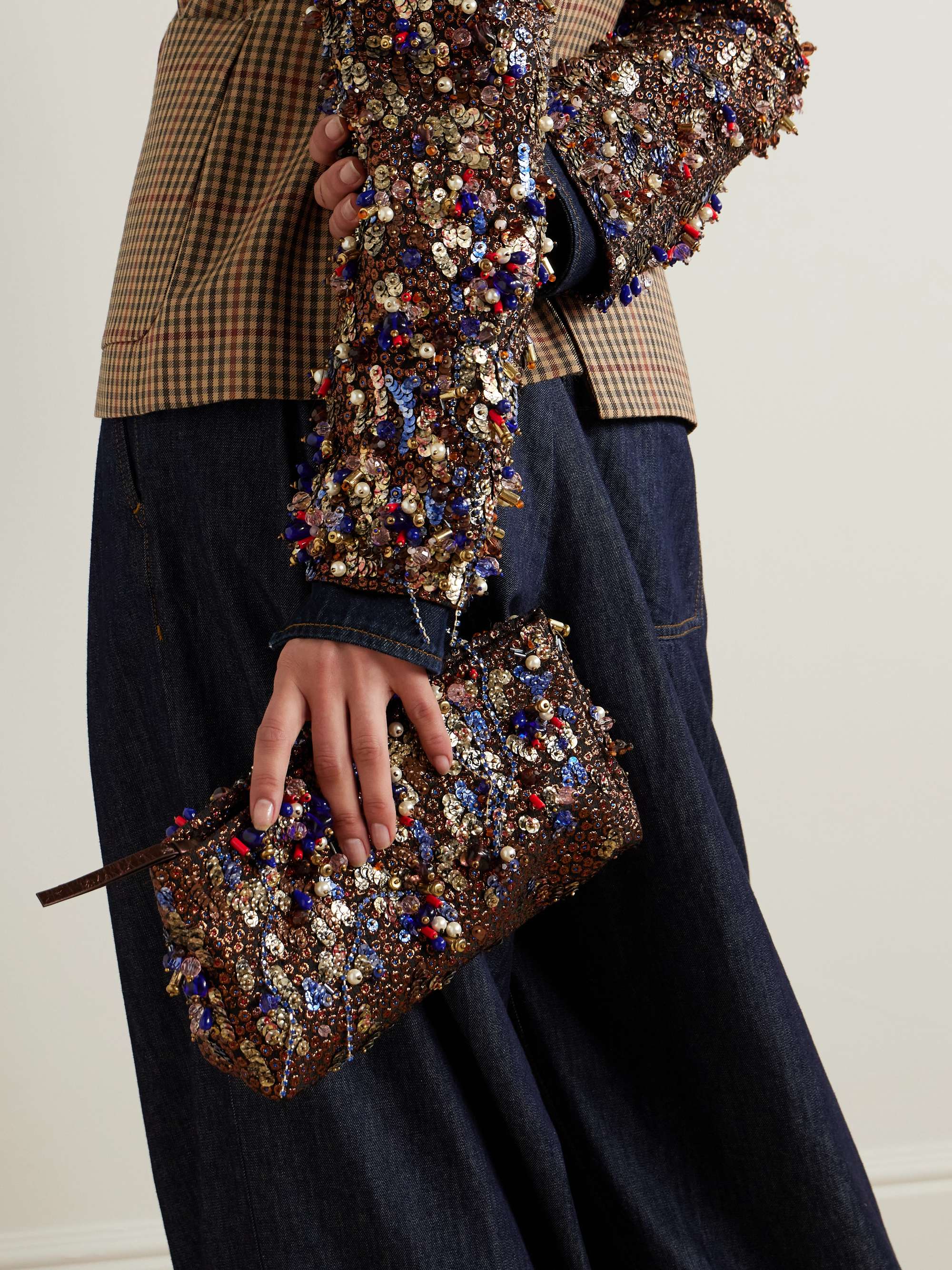 Dries van noten clutch bag 2025