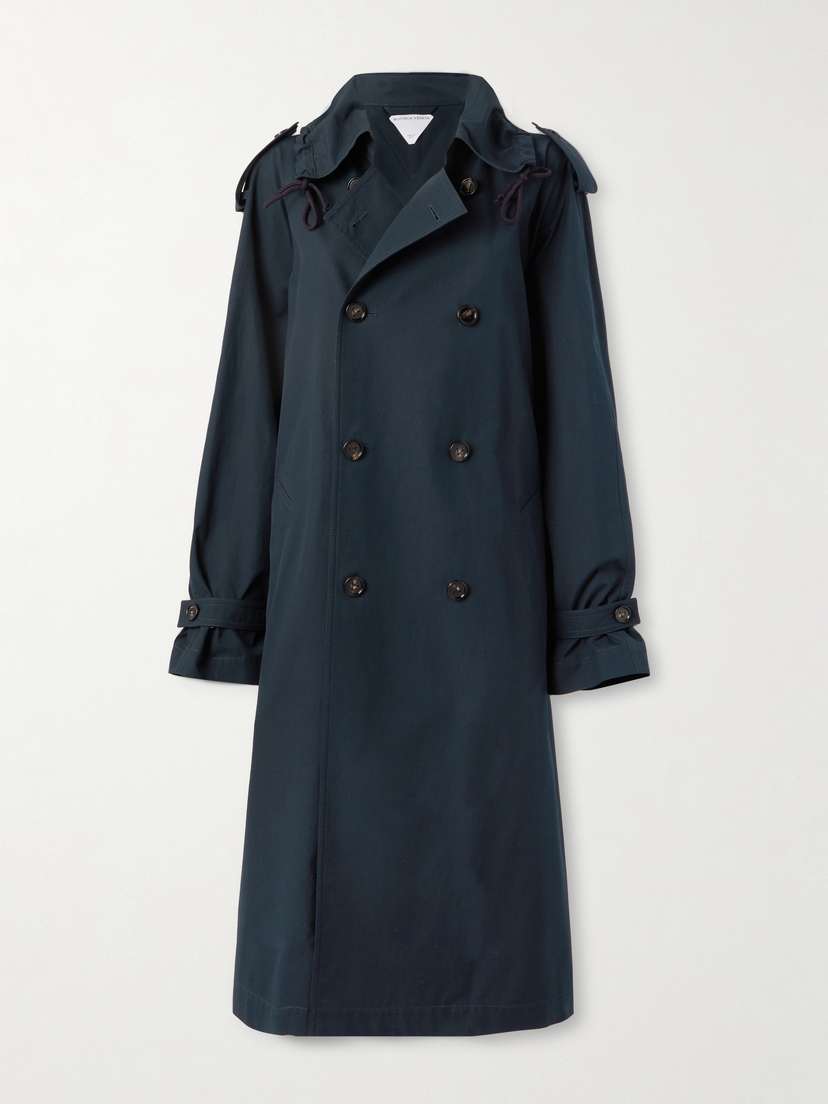 Bottega Veneta Belted Wool-gabardine Trench Coat