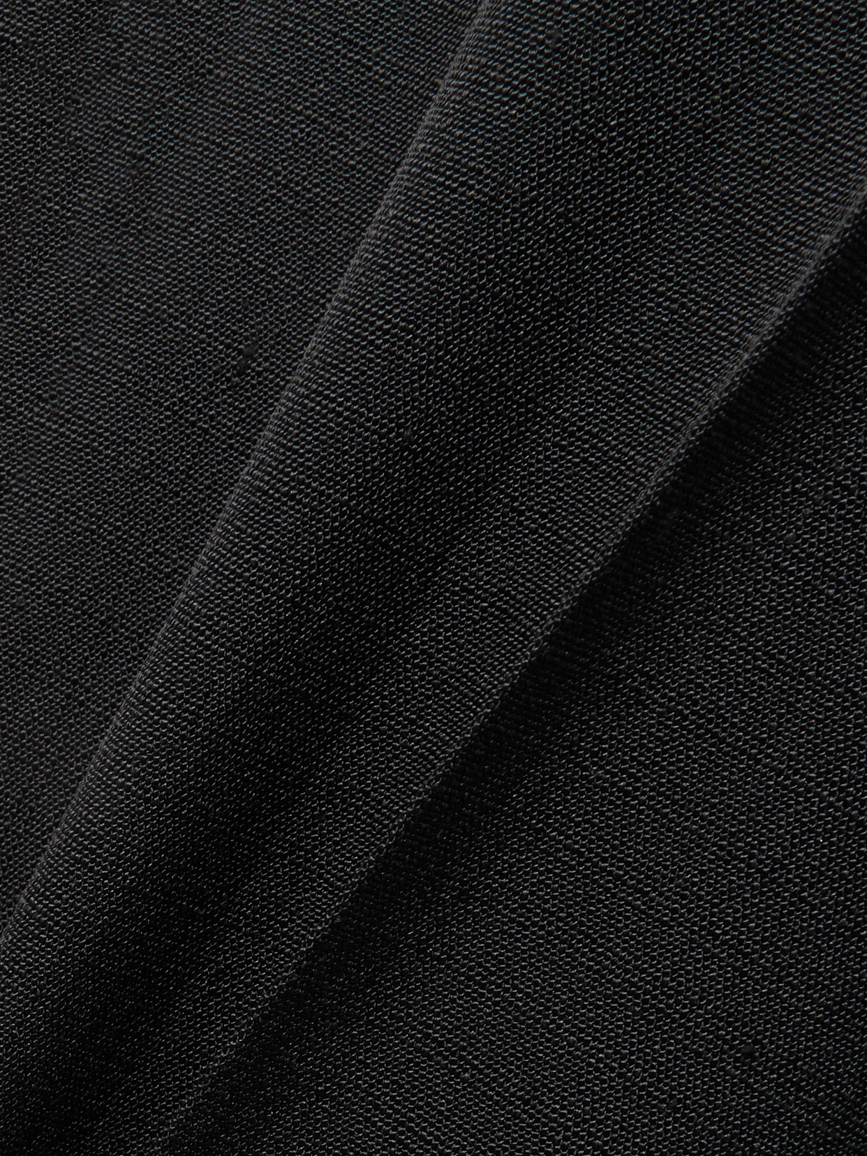 Bottega Veneta Grain De Poudre Wide-leg Pants In Black