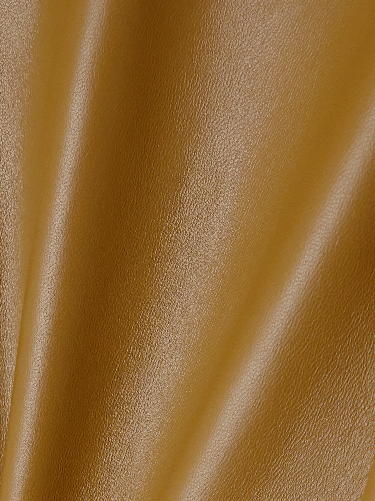 Bottega Veneta Leather Bomber Jacket In Brown