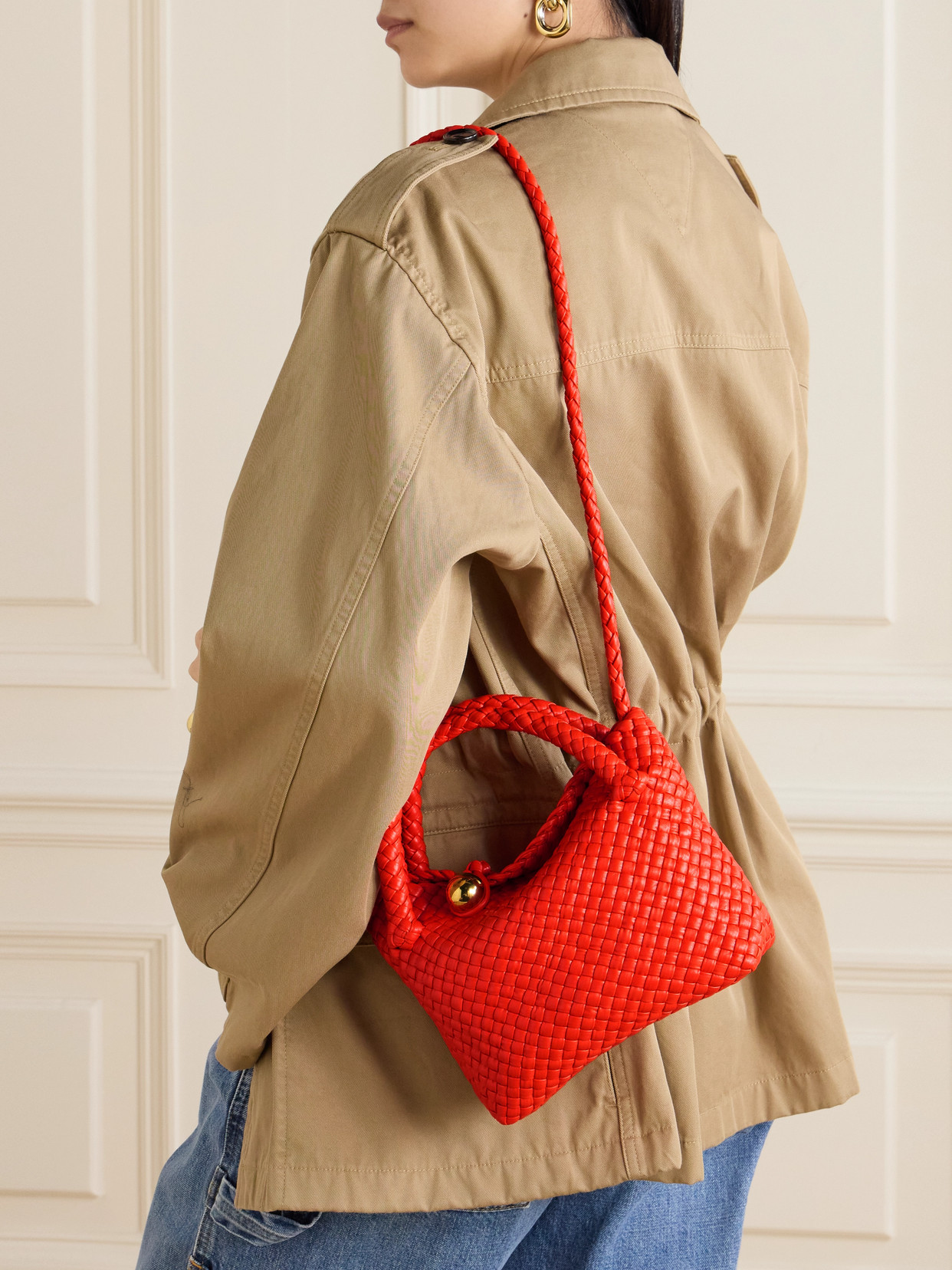 Tosca Mini Intrecciato Shoulder Bag